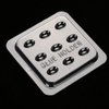 Sonew Disposable Eyelash Adhesive Palette Plastic False Eyelash Glue Gasket Holder Pallet 10 pcs
