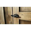 Shed Door T-Handle Lock Kit - Longer 5-1/2" Stem - Includes 2 Keys, 2 Screws, Allen Wrench, 5-1/2" Stem, Shed Lock, Barn Door Lock, Playhouse Lock & Chicken Coop Lock (Black)