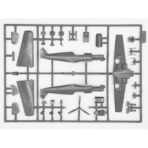 ICM Models Luftwaffe Bf 109E-3 Building Kit