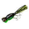Arbogast Hula Popper Topwater Fishing Lure, Fire Tiger, G750 (2 1/4 in, 5/8 oz)