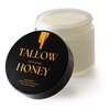 Handmade Tallow Honey Moisturizer | 100% Grass-Fed Tallow + Raw Wild Honey | Whole Body & Face Moisturizer | Whipped & Unscented Balm - 2 oz.