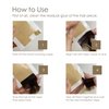 Lacer Hair Extension Tape Tabs 72 Pieces Double Sided Replacement Tape for Hair Extensions, 1.6 x 0.31 Inch (4 * 0.8cm)