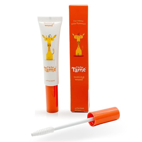 T is for Tame - Hair Taming Wand – Stick for Frizz, Static, Flyaways & More, Leave in Cream Made with 100% Natural Plant-Based Ingredients, Coconut Oil, Jojoba Oil and Tapioca