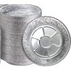 Spare Essentials 25 Pack 9'' Pie Pans/Disposable Plates/Aluminum Foil Quinche Pan/Tart Tins/Pie Tins/Aluminum Pie Pans