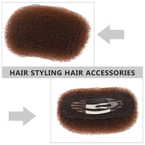 3pcs Hair Bump Up Clips Hair Accessories Hair Pad for Women DIY Hairstyles (Random Style)