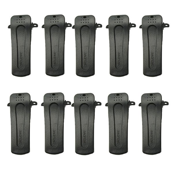 Dreamworth 10 X Belt Clip Clamp Compatible with Baofeng Two-Way Radio 888s H777 Bf-666s Bf-777s Bf-888s Bf-999s