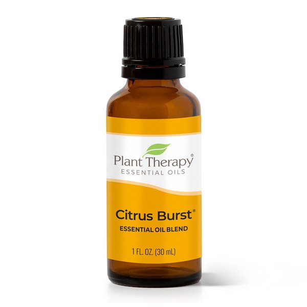 Plant Therapy Citrus Burst Essential Oil Blend 30 mL (1 oz) 100% Pure, Undiluted, Therapeutic Grade
