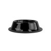 Platinum Pets 4 Cup Non-Embossed Non-Tip Dog Bowl, Black