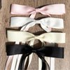 Aimin Hair 10pcs Satin Hair Bows Clips For Women and Girls, Hair Ribbon Hair Bows With Long Tail (Mixed 4 color)