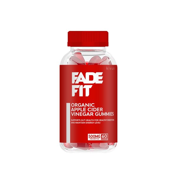 kivus Fade Fit Keto Gummies - Fade Fit Keto Apple Cider Vinegar Organic Gummies (Single, 60 Gummies)