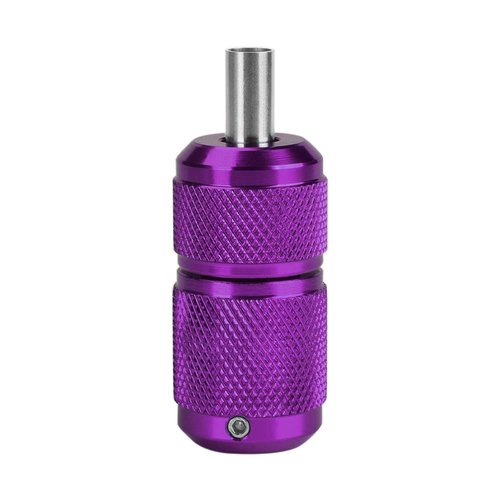ATOMUS 25mm Tattoo Grips Tubes Self-lock Aluminum Alloy Tattoo Gun Grip Auto Self Locking Handle for Tattoo Machine Supply Body Art Tattoo Machine Parts Grips (Purple)