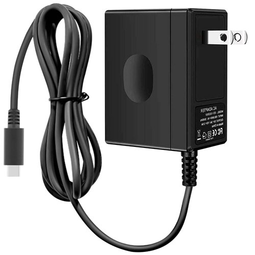 Fast Charging Power Charger for Nintendo Switch, USB-C Type C Power Adapter for Nintendo Switch/Switch Lite/Switch OLED,Support TV Mode 15V 2.6A