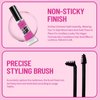 Waterproof Colored Eyebrow Gel Set, Thick Eyebrow Gel, Thickening Eyebrow Mascara Gel, Fast Eyebrow Shaping,Long Lasting Transfer-Proof Extreme Hold Brow Glue. (Black-2pcs 03#)