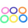 Bonka Bird Toys 1196 Pk6 Plastic Cane Rack Rings Foot Talon Parrot Budgie Finch Quaker Parrotlet