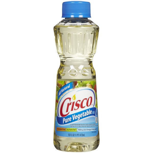 Crisco Pure Vegetable Oil, 16 oz