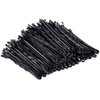 100pcs Hair Bobby Pins Black Metal Hair Pins Kit Hair Clips Secure Hold Bobby Pin Clips Accessories for Women Girls and Hairdressing Salon