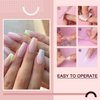 AORAEM Square Nail Tips 600 PCS Artificial Full Cover Nail Tips Soft Clear Gel x Nail Tips 12 Sizes Acrylic Medium Square Press on Nails Tapered Square False Nails with Box for Home DIY Nail Salon