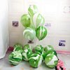 Green Tie Dye Balloons 30PCS 12 Inch Agate Marble Latex Swirl Balloons For Tie Dye Birthday Party Supplies,Candyland,Bachelorette,Fun Hippie Party Decorations