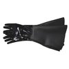 TUFF-Blast Neoprene Gloves for Sandblasting Sandblaster Sand Blast Cabinet - 7" x 26" Made in USA