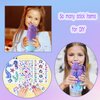 TOSPARTY Decorate Your Own Water Bottle Kit Sea Animals Butterflies Stars Themed Painting Crafts DIY Arts and Crafts Gifts for Birthday Gifts