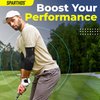 Sparthos Elbow Compression Sleeves (Pair) – Tendonitis Golfer's Tennis Elbow Brace Support for Men and Women – Arm Injury Recovery & Prevention Biceps Triceps Joint Pain Relief (Black-L)
