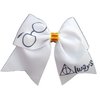Cheer bows Harry White with scarf Potter Always Hair Bow