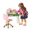 American Girl Truly Me 18-inch Doll Love to Explore Art & Science Playset with Pottery Wheel and Microscope, For Ages 6+