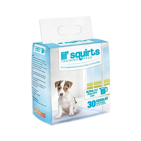 RUFFIN' IT Lil' Squirts Puppy Training Pads 50 Pk