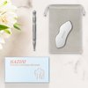 HAZUU Stainless Steel Gua Sha Tool & Acupuncture Pen- Deep Tissue Massage & Pain Relief Therapy with Trigger Point Massage - Full Body Self-Massage Acupressure Bar for Relaxation (JGS-3)