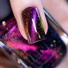 ILNP Jet Setter - Black-Based Pink Magnetic Holographic Nail Polish