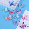 LOCOLO 20Pcs Hair Clips Butterfly Hair Clips Butterfly Snap Clips Barrettes for Toddlers Baby Girl and Women