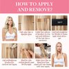 GOO GOO Blonde Hair Extensions Tape in 24 Inch Balayage Ash Blonde to Golden Blonde and Platinum Blonde Natural Remy Hair Straight Long Tape in Hair Extensions 20pcs 50g