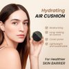 Air Cushion BB Cream Foundation, Moisturizing Concealer Long-Lasting, Cushion Foundation Full Coverage Self Adjusting for Mature Skin & All Skin Types (transparent white, 1)
