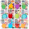 JOYIN 36PCS 9.8"x6.7" Make a face Stickers for Kids, Make Your Own Dinosaur Stickers, Animal Party Favors Kids Crafts, Goodie Bags Stuffers for Kids, Classroom Rewards