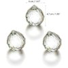 JIHUI Clear Glass Crystal Ball Prism Pendant Suncatcher 40mm