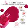 AZUREBEAUTY Raspberry Red Nail Polish Set,Bright Red Vegan Nail Polish Quick Dry Natural Boundless Shine Nail Lacquer Fingernail Polish Strengthening Nurse Kit Salon-Quality for Women 2Pcs 0.34 oz.