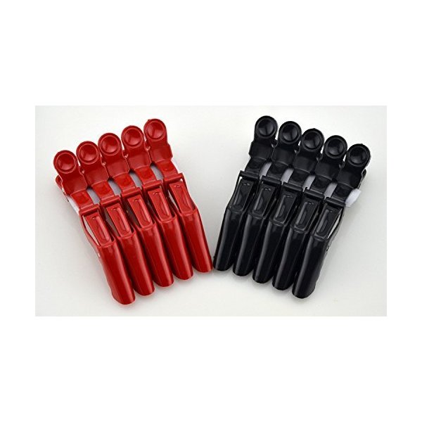 Adecco LLC 10 PCS Hair Styling Clips, Sectioning Alligator hair clips, Crocodile hair clips For Thick Hair, Non-Slip Hairdressing Partition Clips Hairgrips For Women and Girls