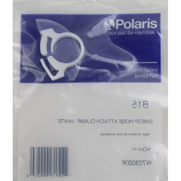 5) Polaris B15 Pool Parts Cleaner Sweep Hose Attachment Clamps 180 280 360 380