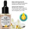 Maccibelle Cuticle Oil 0.5 oz - Heals Dry Cracked Cuticles (Sweet Vanilla, 0.5 Fl Oz)