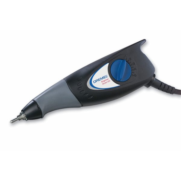 Dremel 120-Volt Engraver Rotary Tool with Stencils - Crafting Machine Perfect for DIY Personalizing and Engraving Leather, Metal, Glass, and Wood , Black, 290-02
