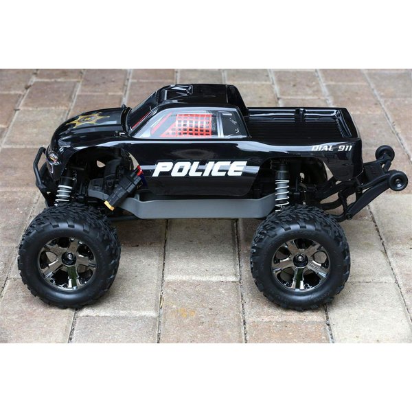 SummitLink Compatible Custom Body Police Style Replacement for 1/10 Scale RC Car or Truck (Truck not Included) ST-PB-01