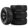 Acekeeps 4Pcs Glued RC Buggy Tires Mounted 17mm Hex 5-Spoke Solid Wheels OD 115mm for 1/8 Arrma Typhon Losi 8IGHT HSP HPI Kyosho Off-Road Car