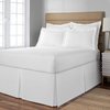 Space Maker Extra-Long 21" Drop Length Bed Skirt, Twin XL, White