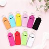 Chapstick Holder Lip Balm Sleeves Pouch Portable Lipstick Holder Bags Lip Gloss Holder Chapstick Holder With Clip for Women (Green Black etc 10)