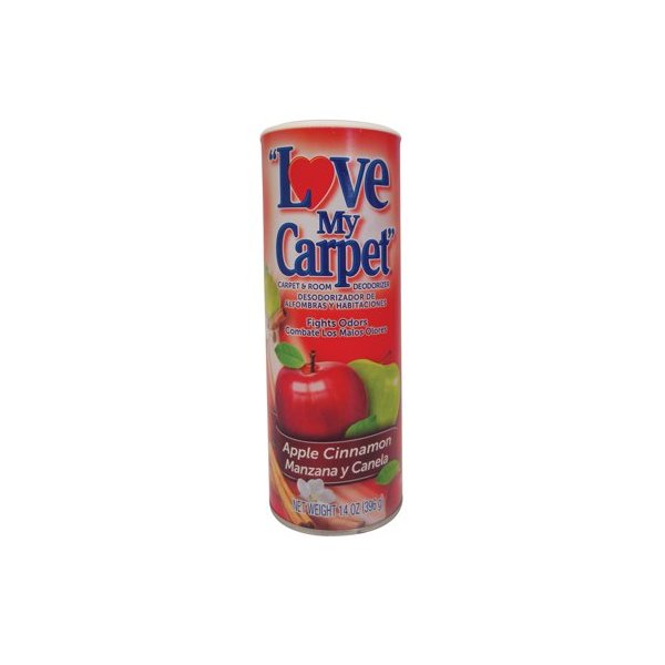 Love My Carpet Carpet & Room Deodorizer, Apple Cinnamon 14 oz. (2 Pack)