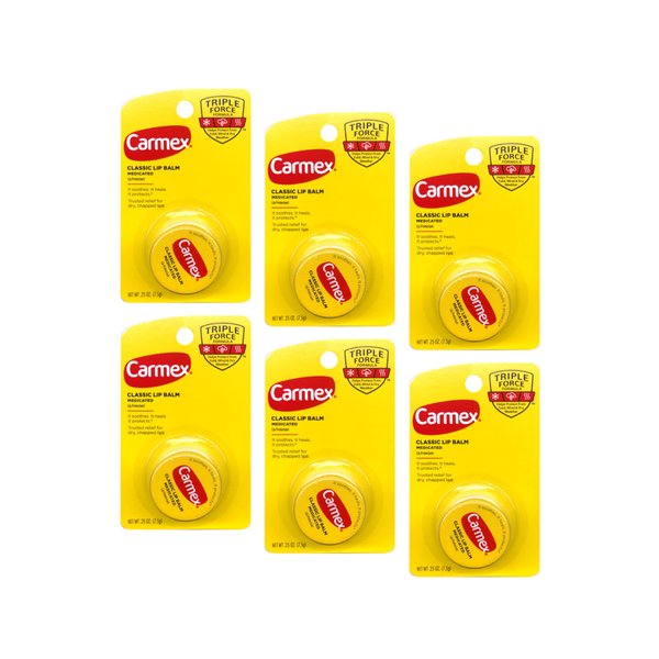 L'il Drug Carmex Jar Carded 6 Count