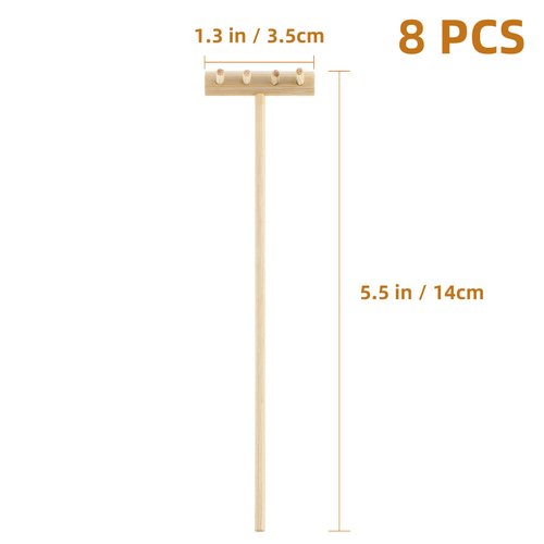 HEALLILY 8pcs Mini Zen Garden Rake Tabletop Rock Garden Sandbox Tools Kits Japanese Desktop Meditation Sand Box Accessories