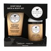 Dionis - Goat Milk Skincare Vanilla Bean Scented Sugar Scrub & Lotion Set (6 oz and 8.5 oz) - Made in the USA - Cruelty-free and Paraben-free