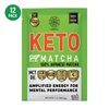Harmony, Keto Matcha, Pure Japanese Matcha to Amplify Energy and Mental Performance, Instant Drink Mix Packet, 68mg of Caffeine per Serving, 12 Packets