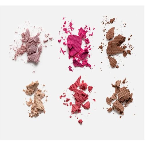 Bissú 6 colors Makeup Palette (4grms each color) includes 2 highlighters, 2 Bronzers, 2 Blushes (La Chida)